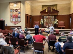 JoJo Kottler introduces Rabbi Moshe Waldoks