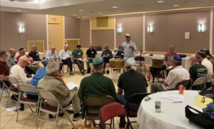 Closing circle led by JoJo Kottler and David Strauss