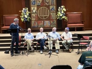 Panelists at Mensch Day 2025